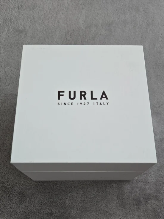 Furla White Box with Black Logo - Picture 7 of 9